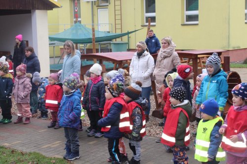 Příjezd svatého Martina na zahradu mateřské školy 4  