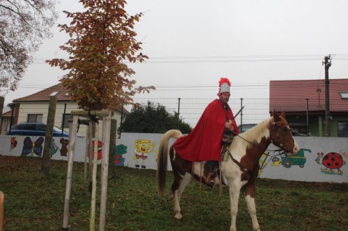 Příjezd svatého Martina na zahradu mateřské školy 6  