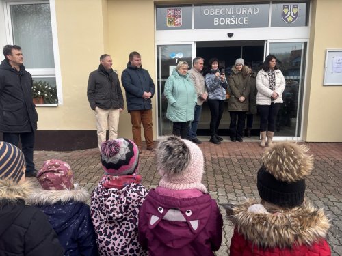 Koledování na obecním úřadě